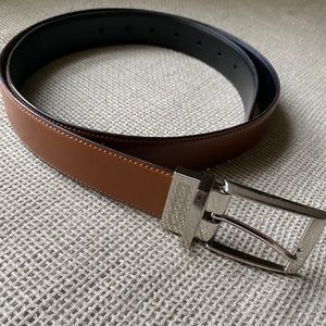 Men’s Perry Ellis Reversible Leather Belt